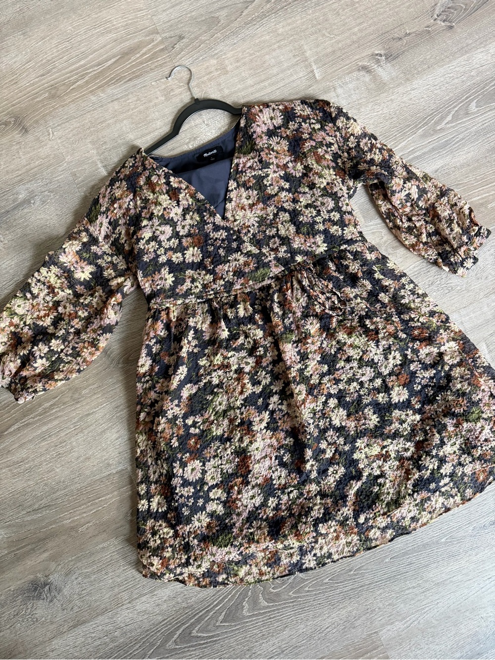 Madewell Textured Babydoll Dress